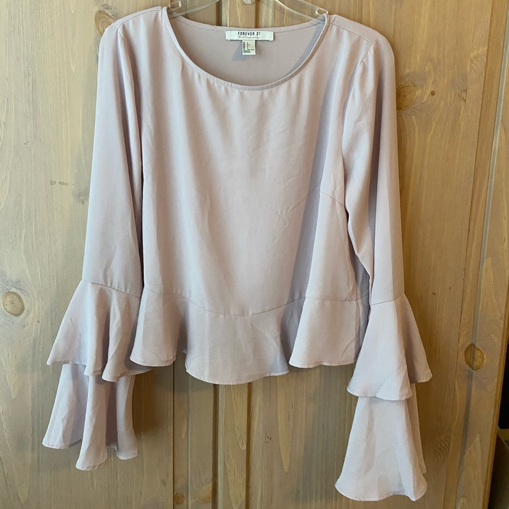 Forever 21 Contemporary Peplum Top